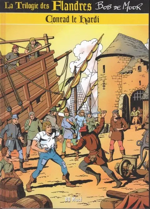 Couverture de l'album La Trilogie des Flandres Tome 3 Conrad le Hardi