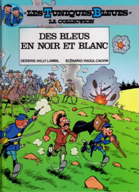 Couverture de l'album Les Tuniques Bleues La Collection (Dupuis) Tome 11 Des bleus en noir et blanc
