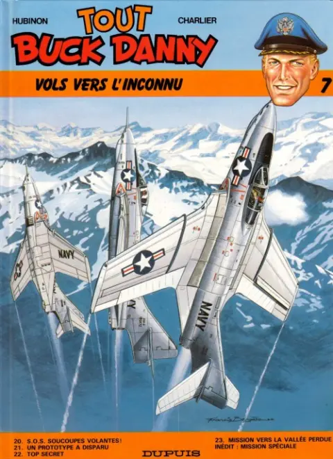Couverture de l'album Tout Buck Danny Tome 7 Vols vers l'inconnu
