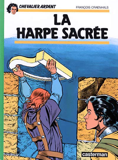 Couverture de l'album Chevalier Ardent Tome 5 La harpe sacrée