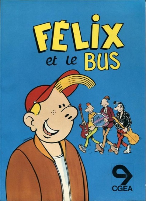 Couverture de l'album Félix et le bus CGEA