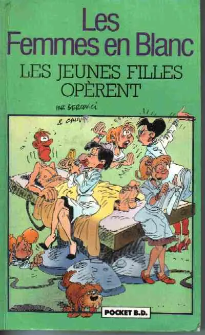 Couverture de l'album Les Femmes en Blanc Tome 4 Les jeunes filles opèrent