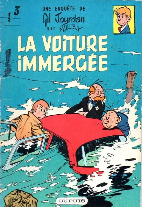 Couverture de l'album Gil Jourdan Tome 3 La voiture immergée