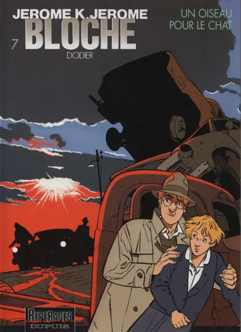 Couverture de l'album Jérôme K. Jérôme Bloche Tome 7 Un oiseau pour le chat