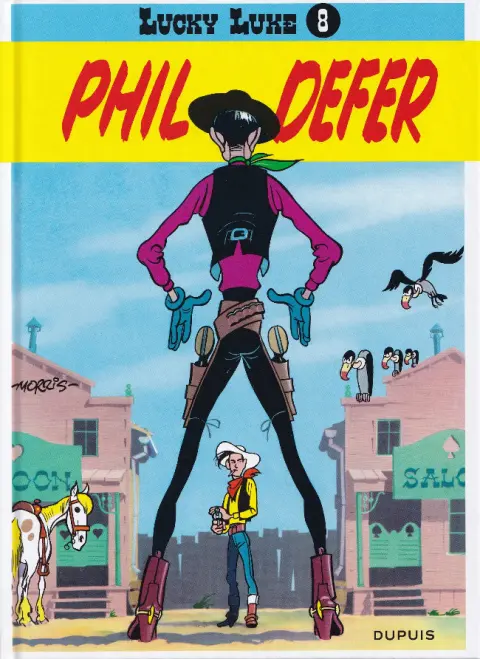 Couverture de l'album Lucky Luke Tome 8 Phil Defer
