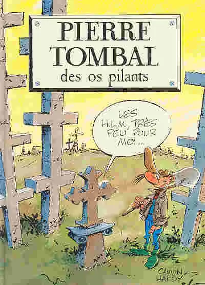Couverture de l'album Pierre Tombal Tome 4 Des os pilants