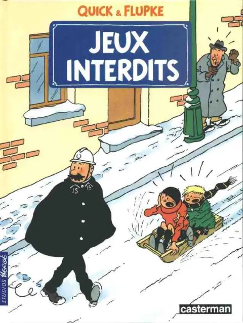 Couverture de l'album Quick et Flupke - Gamins de Bruxelles Tome 2 Jeux interdits