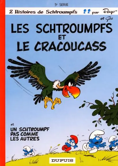 Couverture de l'album Les Schtroumpfs Tome 5 Les Schtroumpfs et le Cracoucass