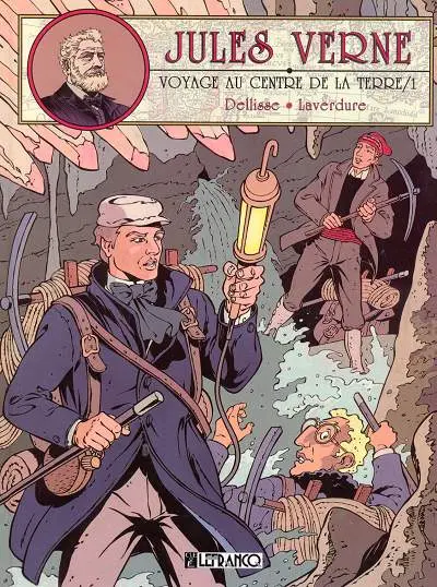 Couverture de l'album Jules Verne - Voyage au centre de la Terre Tome 1