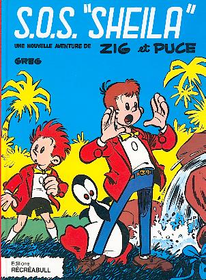 Couverture de l'album Zig et Puce Tome 2 S.O.S. Sheila