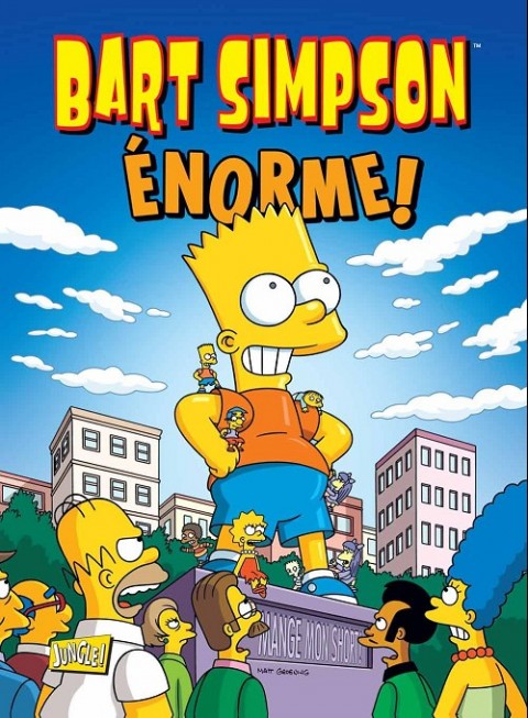Couverture de l'album Bart Simpson Tome 8 Énorme !