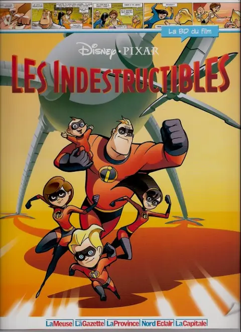 Disney - La BD du film Tome 15 Les indestructibles