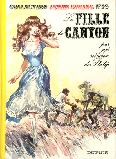 Couverture de l'album Jerry Spring Tome 16 La fille du canyon