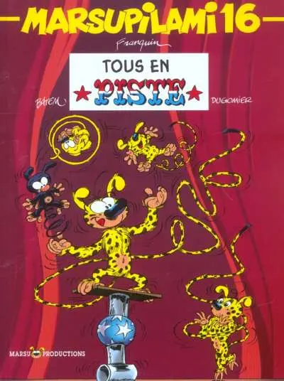 Marsupilami Tome 16 Tous en piste