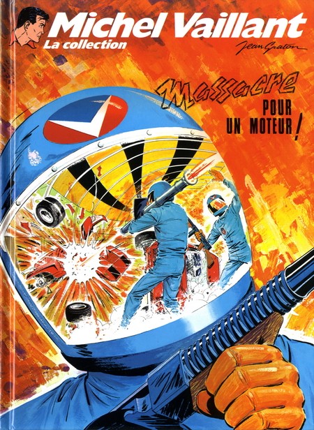 Couverture de l'album Michel Vaillant La Collection Tome 21 Massacre pour un moteur !