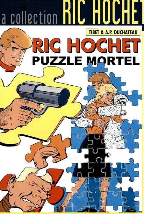 Couverture de l'album Ric Hochet La collection Tome 74 Puzzle mortel