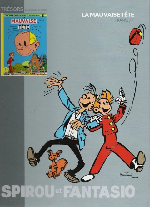 Couverture de l'album Les Trésors de la bande dessinée Tome 11 Spirou et Fantasio - La mauvaise tête