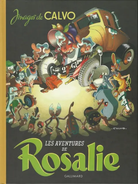 Couverture de l'album Les aventures de Rosalie