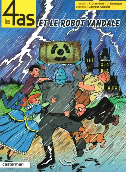 Les 4 as Tome 32 Les 4 as et le robot vandale