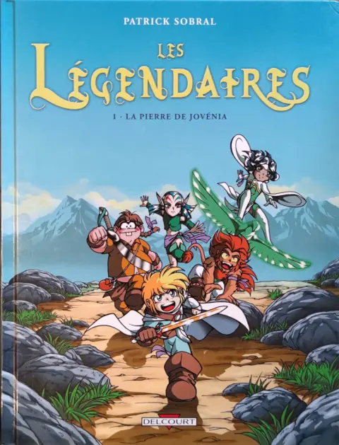 Couverture de l'album Les Légendaires Tome 1 La pierre de Jovénia