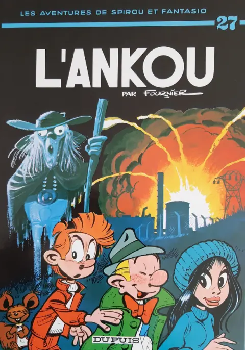 Couverture de l'album Spirou et Fantasio Tome 27 L'Ankou