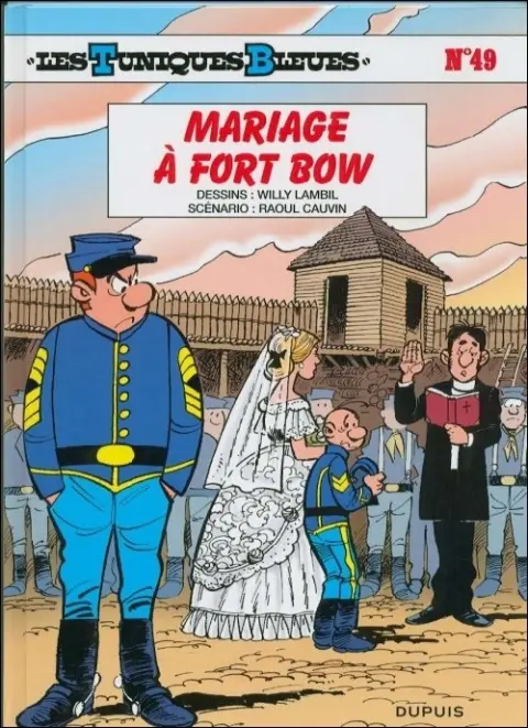 Couverture de l'album Les Tuniques Bleues Tome 49 Mariage à Fort Bow