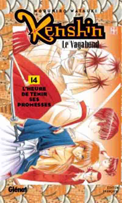 Couverture de l'album Kenshin le Vagabond 14 L'heure de tenir ses promesses