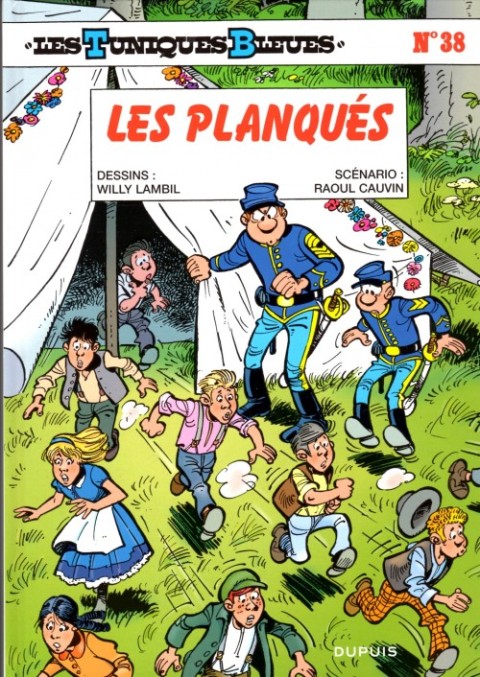Couverture de l'album Les Tuniques Bleues Tome 38 Les Planqués