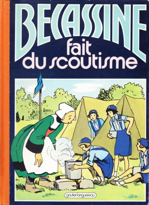 Couverture de l'album Bécassine Tome 17 Bécassine fait du scoutisme