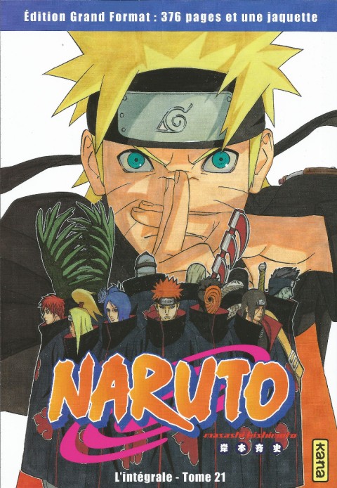 Couverture de l'album Naruto L'intégrale Tome 21