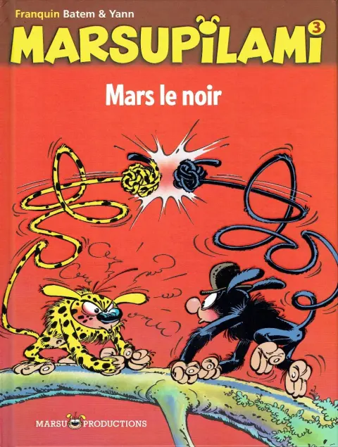 Couverture de l'album Marsupilami Tome 3 Mars le noir