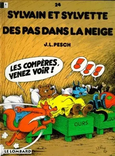 Sylvain et Sylvette Tome 24 Des pas dans la neige
