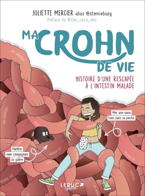 Couverture de l'album Ma Crohn de vie Histoire d'une rescapée à l'intestin malade
