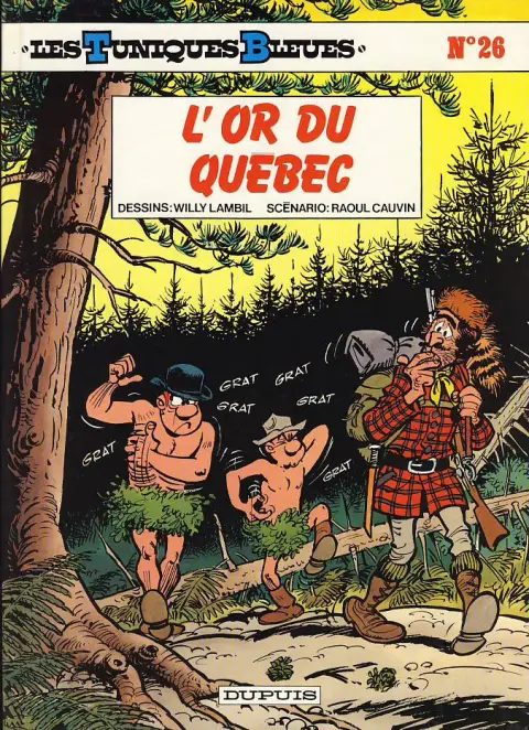 Couverture de l'album Les Tuniques Bleues Tome 26 L'or du Québec
