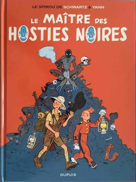 Couverture de l'album Spirou et Fantasio - Une aventure de... / Le Spirou de... Tome 11 Le Maître des hosties noires