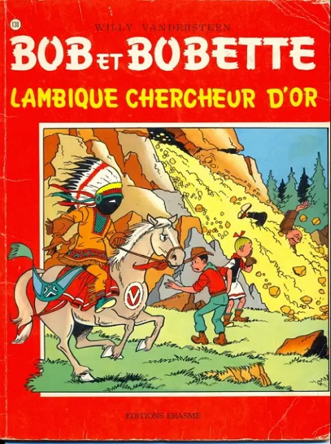 Couverture de l'album Bob et Bobette Tome 138 Lambique chercheur d'or