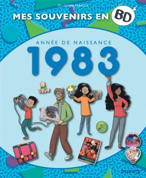 Mes souvenirs en BD Tome 44 Année de naissance 1983