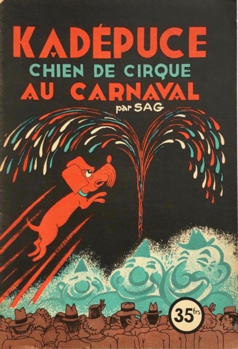 Couverture de l'album Kadépuce chien de cirque Tome 2 Kadépuce au carnaval