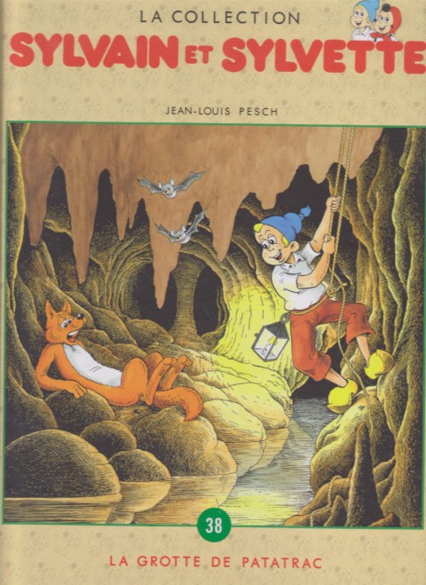 Couverture de l'album Sylvain et Sylvette Tome 38 La grotte de patatrac