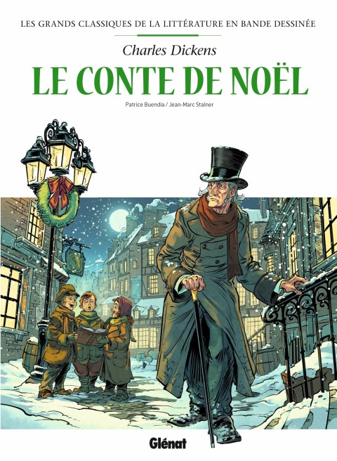 Les Grands Classiques de la littérature en bande dessinée Tome 24 Le conte de Noël