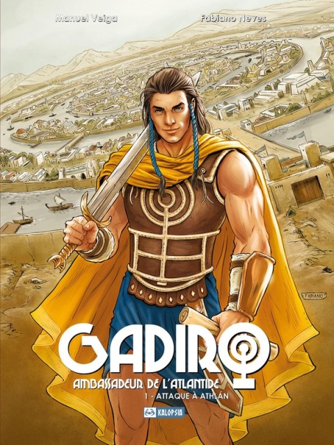 Gadiro, Ambassadeur de l'Atlantide Volume 1 Attaque à Athlán