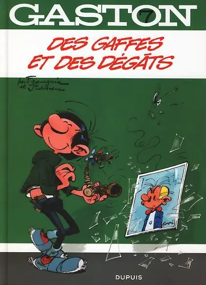 Couverture de l'album Gaston Tome 7 Des gaffes et des dégâts