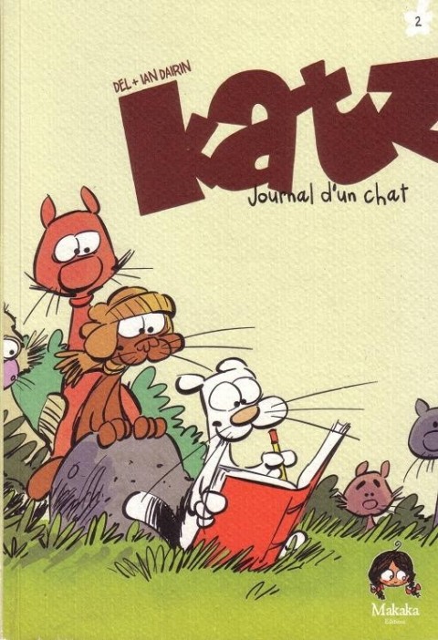 Couverture de l'album Katz Tome 2 Journal d'un chat - Livre 2