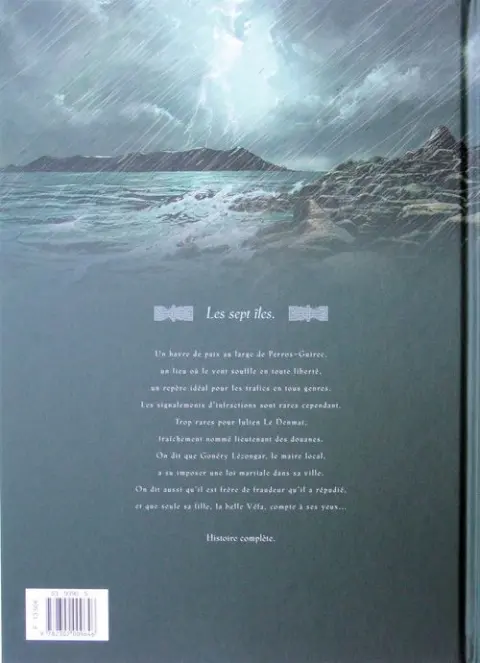 Verso de l'album Quand souffle le vent des îles