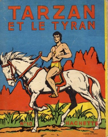 Verso de l'album Tarzan N° 10 Tarzan et le tyran