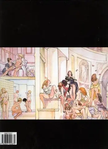Verso de l'album Vénus et Salomé