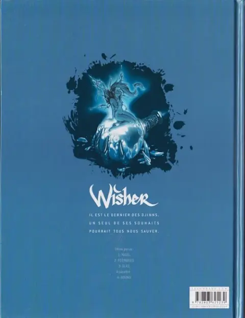 Verso de l'album Wisher Tome 3 Glee