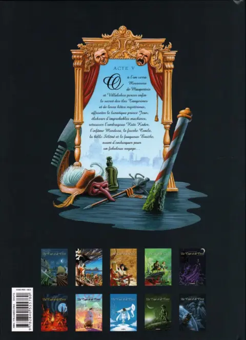 Verso de l'album De Cape et de Crocs Tome 5 Jean Sans Lune