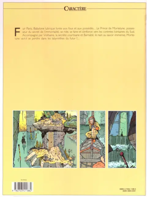 Verso de l'album Les eaux de Mortelune Tome 4 Les yeux de Nicolas