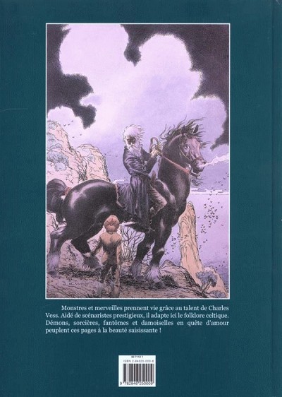 Verso de l'album Ballades et Sagas Tome 1